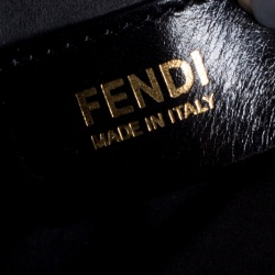 Pre Owned Fendi Black Leather 3Jours Tote
