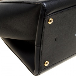 Pre Owned Fendi Black Leather 3Jours Tote