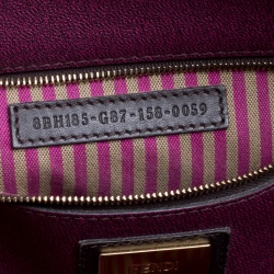 Pre Owned حقيبة يد فندي سبلماتي رول شوبر كانفاس مقوى زوكا توباكو