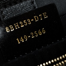 Pre Owned Fendi Black Leather Mini 2jours Tote