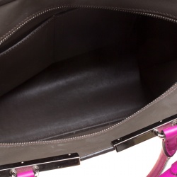 Pre Owned Fendi Hot Pink Leather 3Jours Tote