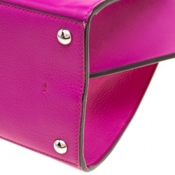 Pre Owned Fendi Hot Pink Leather 3Jours Tote