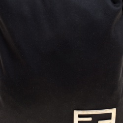 Pre Owned Fendi Black Neoprene Bag