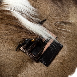 Pre Owned Fendi Beige/Brown Fur Shoulder Bag