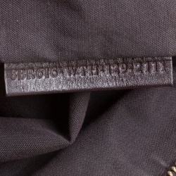 Pre Owned Fendi Tobacco Zucca Canvas Large Mia Tote