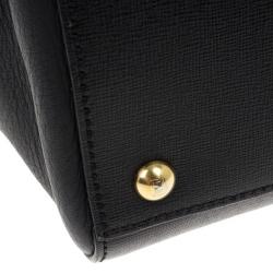 مملوكة مسبقًا Fendi Black Leather 2Jours Tote