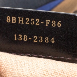 Pre Owned Fendi Tri Color Pequin Canvas and Leather Shopper Tote