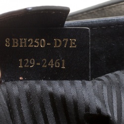 Pre Owned Fendi Black Saffiano Leather 2Jours Top Handle Bag