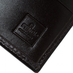 Pre Owned Fendi Tobacco/Brown Zucca Canvas and Leather Continental Wallet 