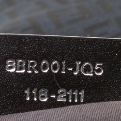 Pre Owned Fendi Black Zucchino Canvas Mama Forever Shoulder Bag