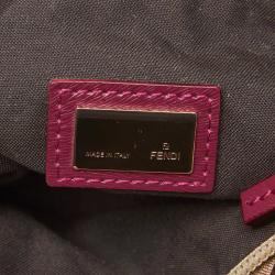 Pre Owned Fendi Tri-colour Jacquard Zucca Shoulder Bag