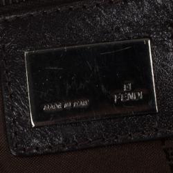 مملوكة مسبقًا Fendi Zucca Canvas Medium Shoulder Bag