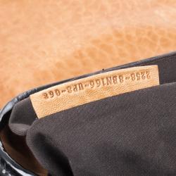 Pre Owned Fendi Brown Large Leather B Bag