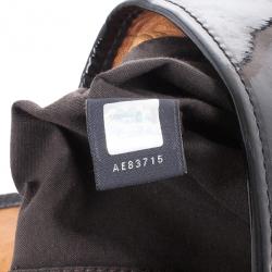 Pre Owned Fendi Brown Large Leather B Bag