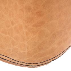 Pre Owned Fendi Brown Large Leather B Bag