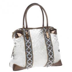 Pre Owned Fendi Translucent Hologram B.Mix Bag