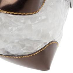 Pre Owned Fendi Translucent Hologram B.Mix Bag