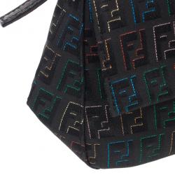 Pre Owned Fendi Purple Monogram Baguette