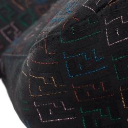 Pre Owned Fendi Purple Monogram Baguette