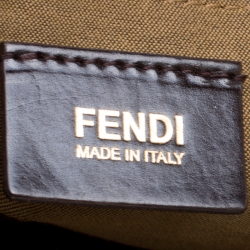 Pre Owned Fendi Tobacco Zucca Canvas Giant Chef Hobo