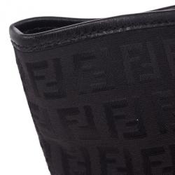 مملوكة مسبقًا Fendi Black Mini Zucca Tote