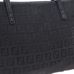 مملوكة مسبقًا Fendi Black Mini Zucca Tote