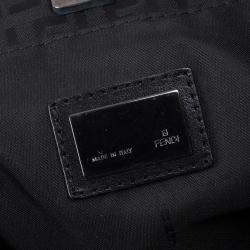 مملوكة مسبقًا Fendi Black Mini Zucca Tote