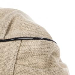 Pre Owned Fendi Beige Corda Canvas Mia Chain Handle Bag