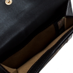 Pre Owned Fendi Tobacco Zucca Canvas and Leather Compact Wallet