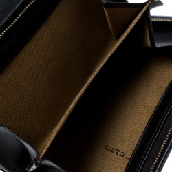 Pre Owned Fendi Brown Zucca Canvas Continental Wallet