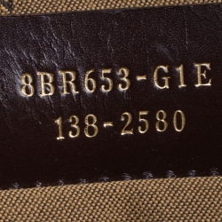 Pre Owned Fendi Tobacco Zucca Canvas Hobo