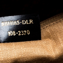 Pre Owned Fendi Brown/Multicolor Graffiti Print Coated Canvas Roll Tote