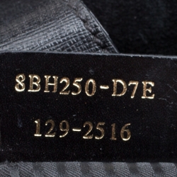 Pre Owned Fendi Black Leather 2Jours Top Handle Bag