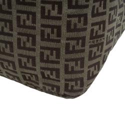 Pre Owned حقيبة فندي باغيت كانفاس زوكا بني