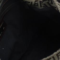 Pre Owned حقيبة فندي باغيت كانفاس زوكا بني