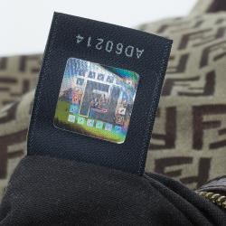 Pre Owned حقيبة فندي باغيت كانفاس زوكا بني