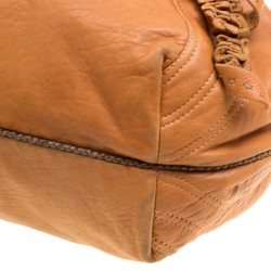 Pre Owned Fendi Brown Leather Spy Bag