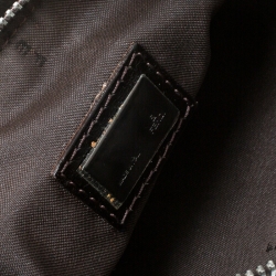 Pre Owned Fendi Brown Zucca Canvas Pochette 
