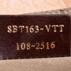 Pre Owned Fendi Brown Leather New Forever Flap Shoulder Bag