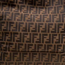 Pre Owned Fendi Tobacco Zucca Canvas Hobo