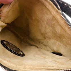 Pre Owned Fendi Limited Edition Black Leather Small Wave Hobo