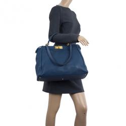 Pre Owned Fendi Limited Edition Peekaboo Colourful Beads Interior Tote