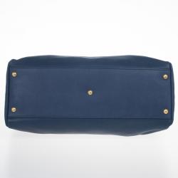 Pre Owned Fendi Limited Edition Peekaboo Colourful Beads Interior Tote