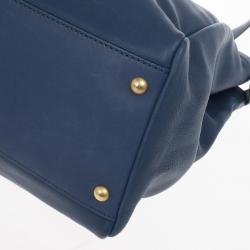 Pre Owned Fendi Limited Edition Peekaboo Colourful Beads Interior Tote