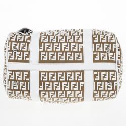 Pre Owned Fendi Forever Bauletto Small Boston Bag