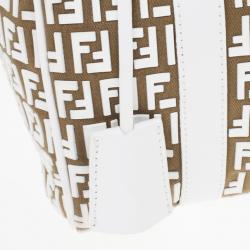 Pre Owned Fendi Forever Bauletto Small Boston Bag