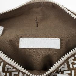 Pre Owned Fendi Forever Bauletto Small Boston Bag