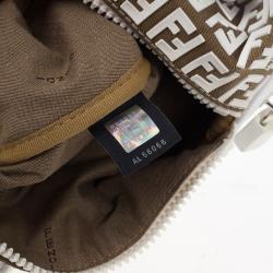 Pre Owned Fendi Forever Bauletto Small Boston Bag