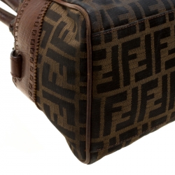 Pre Owned Fendi Brown Zucca Canvas Chef du Jour Tote Bag