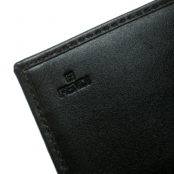 Fendi Tobacco Zucca Canvas Continental Wallet